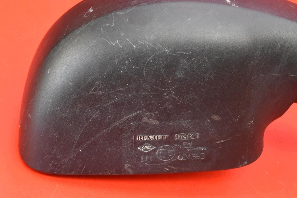 mirror right black, manually EU 024363 DACIA DUSTER 1 and HS 10-13