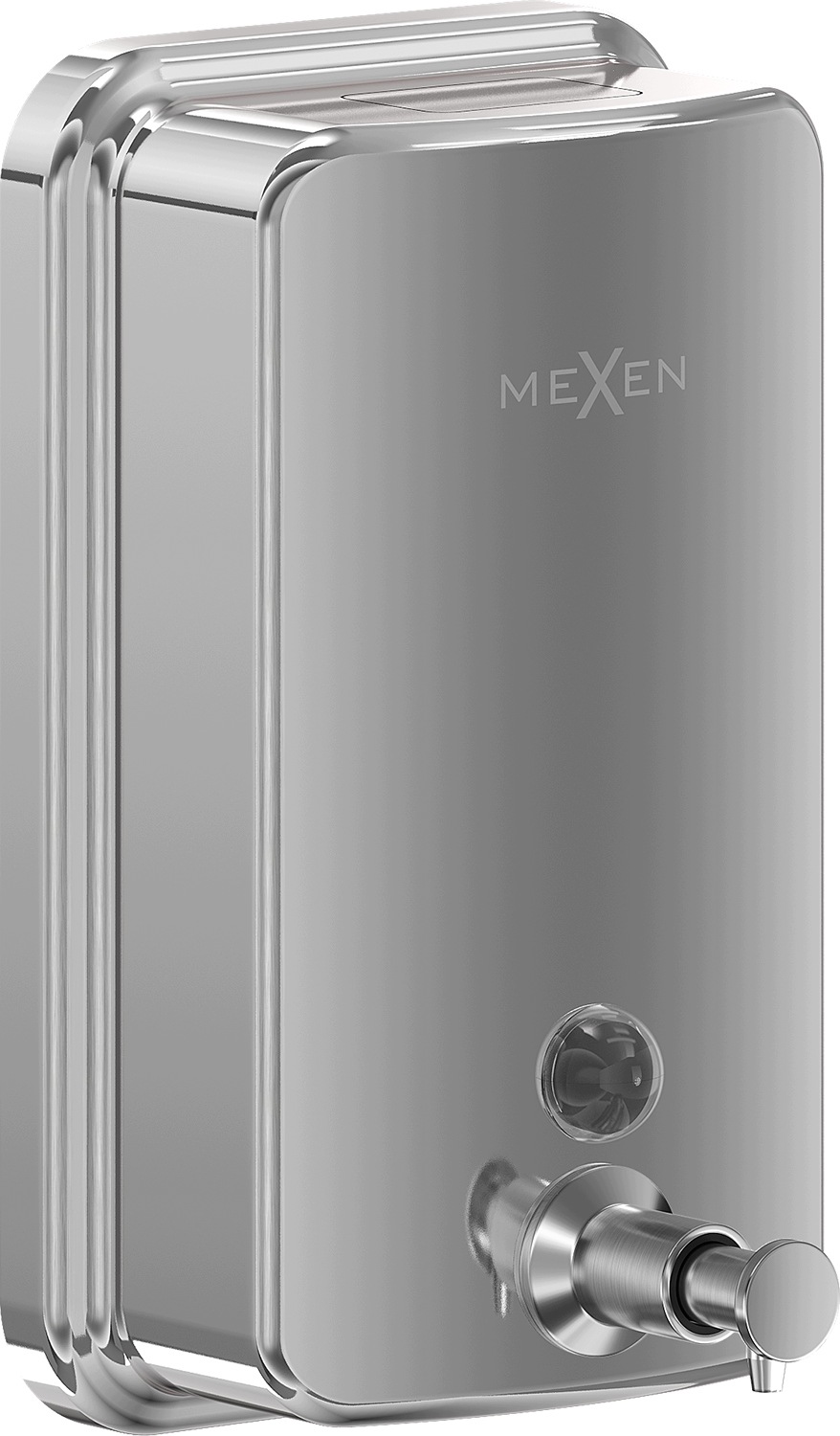 Nástěnný dávkovač mýdla 1000 ml stříbrný Mexen