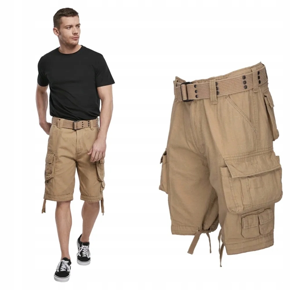 Kraťasy Krátké Pánské Brandit Savage Vintage Béžová S