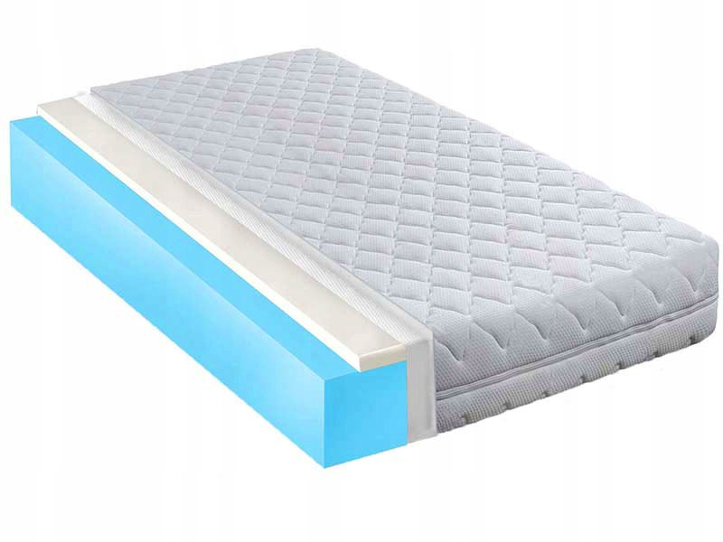 

Materac 120x200 piankowy Visco Memory H1/H2 19cm