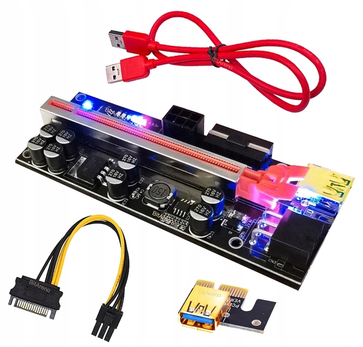 Riser 010S PLUS Najnowszy model! USB 3.0 PCI-E Kod producenta GI