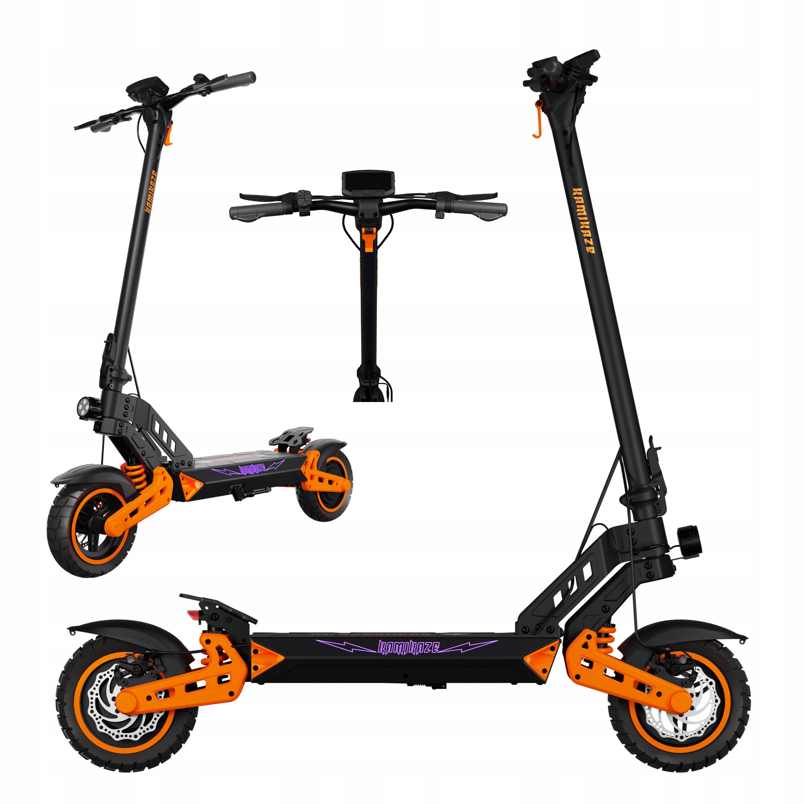 Kamikaze K1 Lite Vozidlo pro město, 800 W, 13,5 Ah, 10palcová kola, do 45 km/h