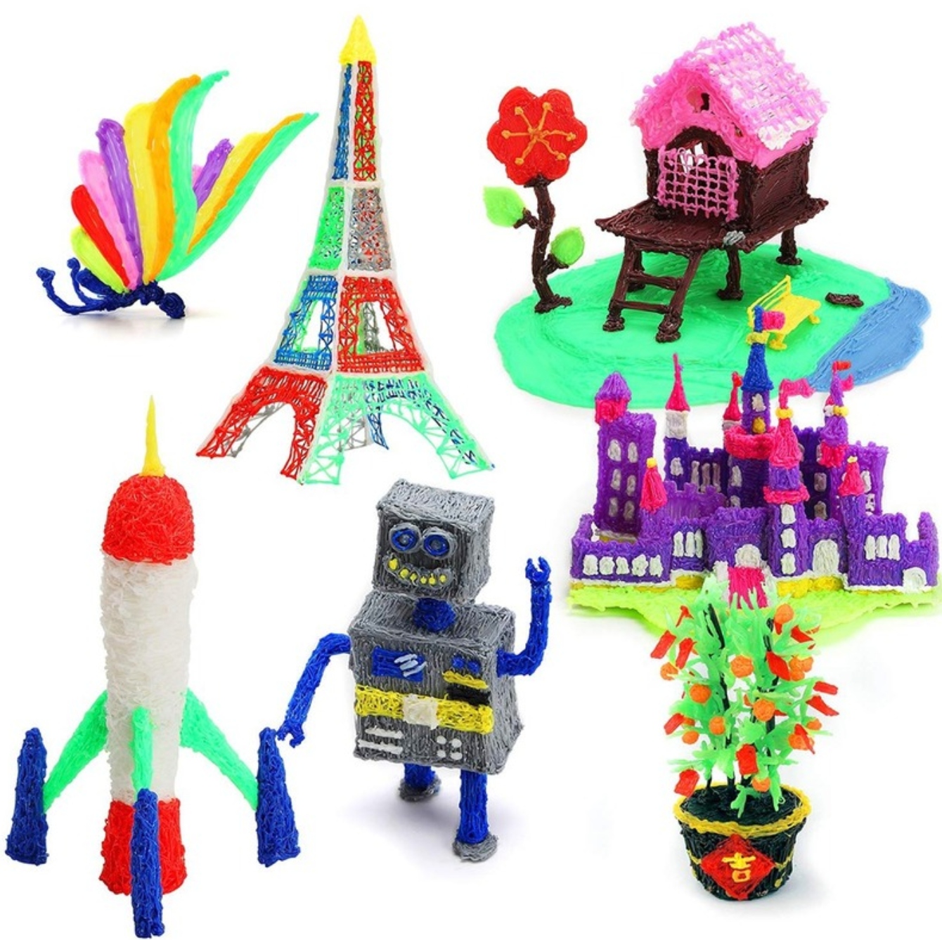 WKŁADY FILAMENT PLA DŁUGOPIS 3D 100m PREMIUM [HIT] Producent Inna