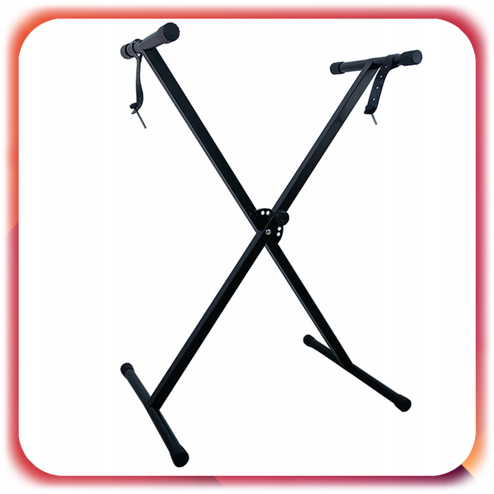 STATYW POD KEYBOARD STOJAK PIANINO KLAWISZOWY ORGANY REGULOWANY SKŁADANY Przeznaczenie instrumenty klawiszowe