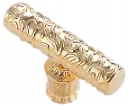 

Gałka meblowa reling Everine T złoty połysk 47mm