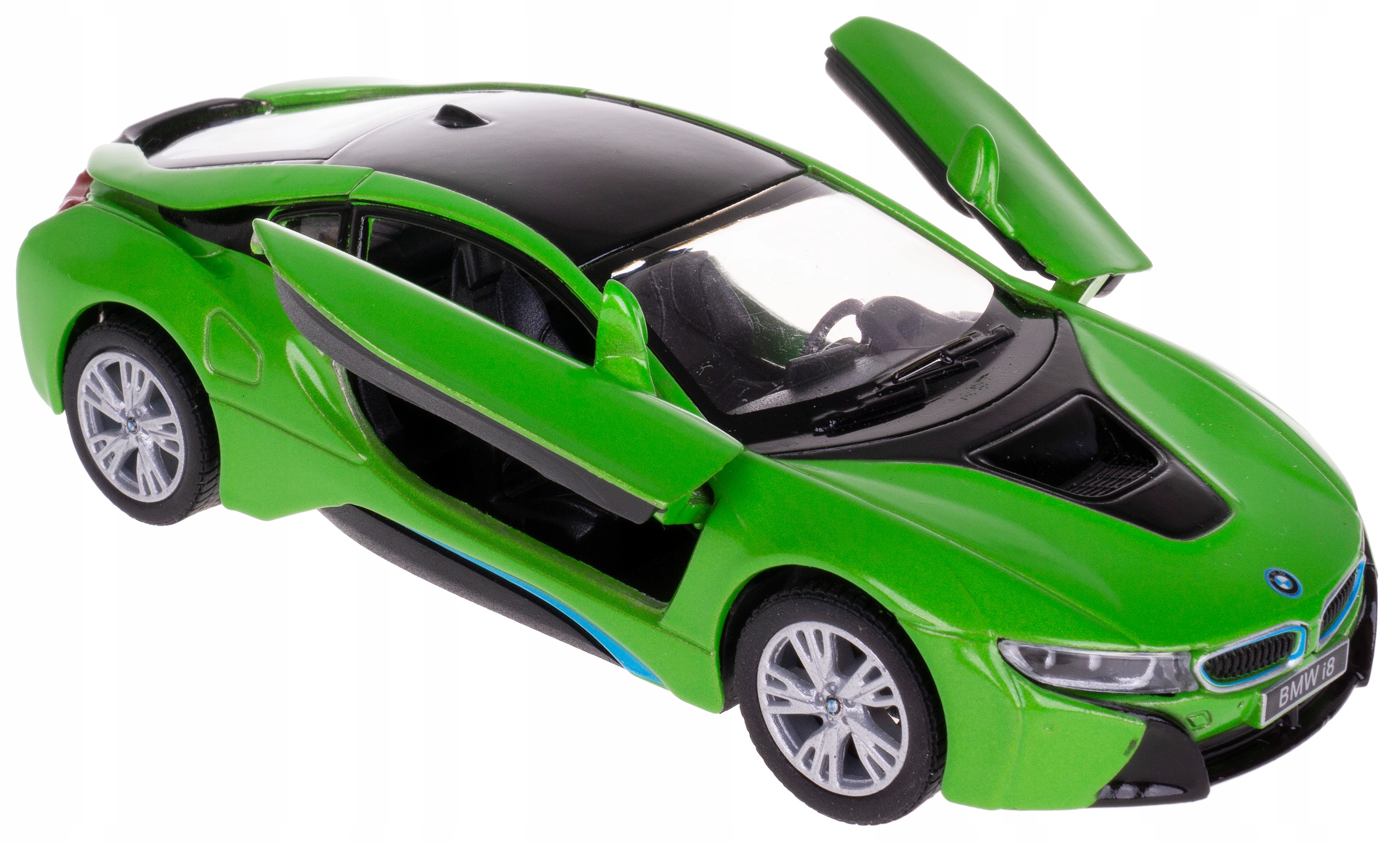 

Bmw I8 Model Metalowy 1:36 Kinsmart Zielony