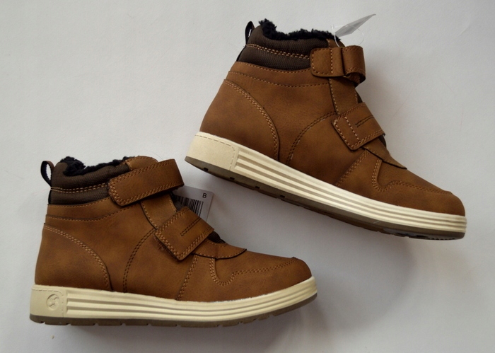 Buty Jesień Zima Za kostkę 34 Rzepy Wkładka 22,5cm Rozmiar (new) 36