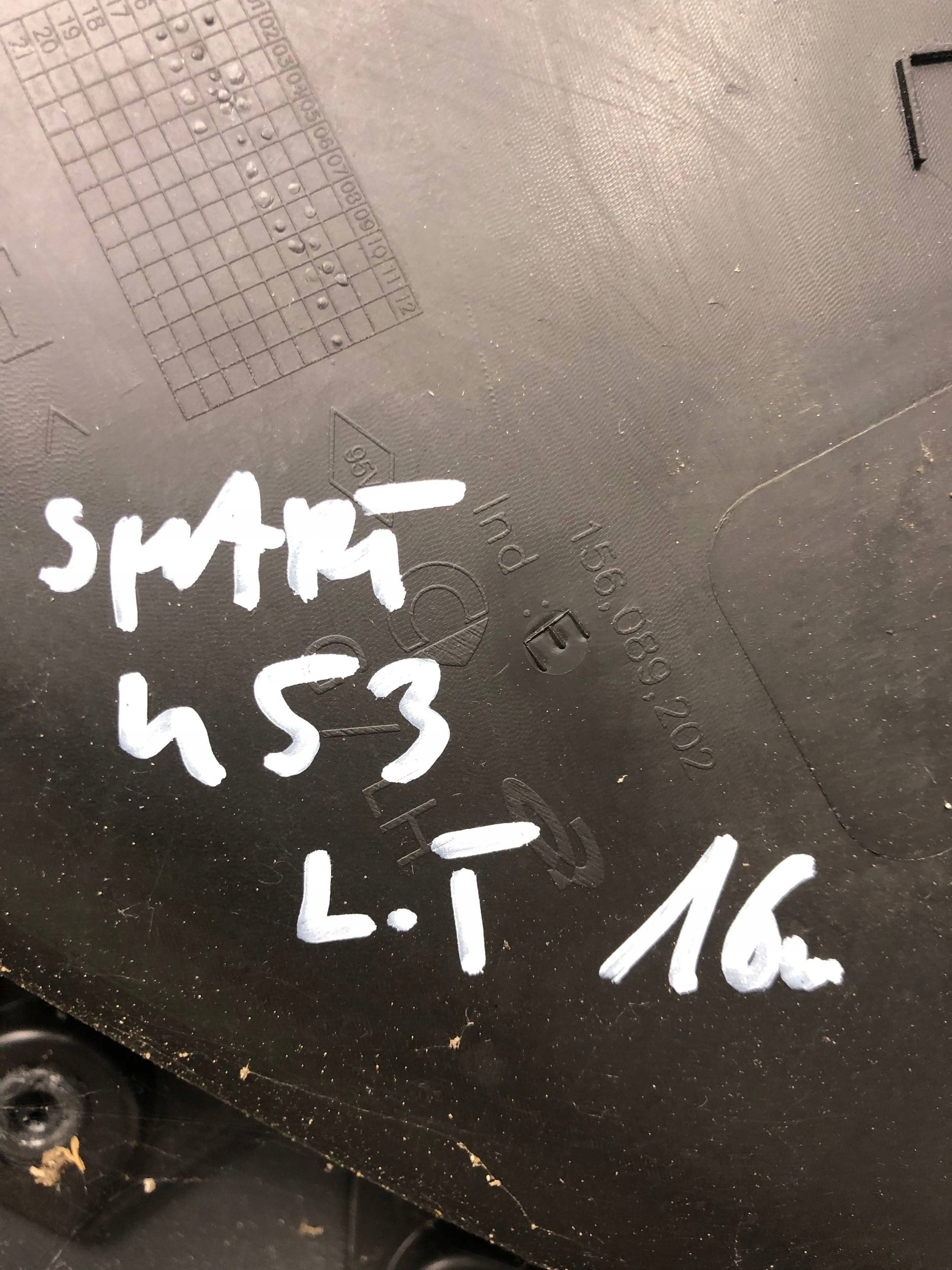 Seite Tür links heck SMART 453