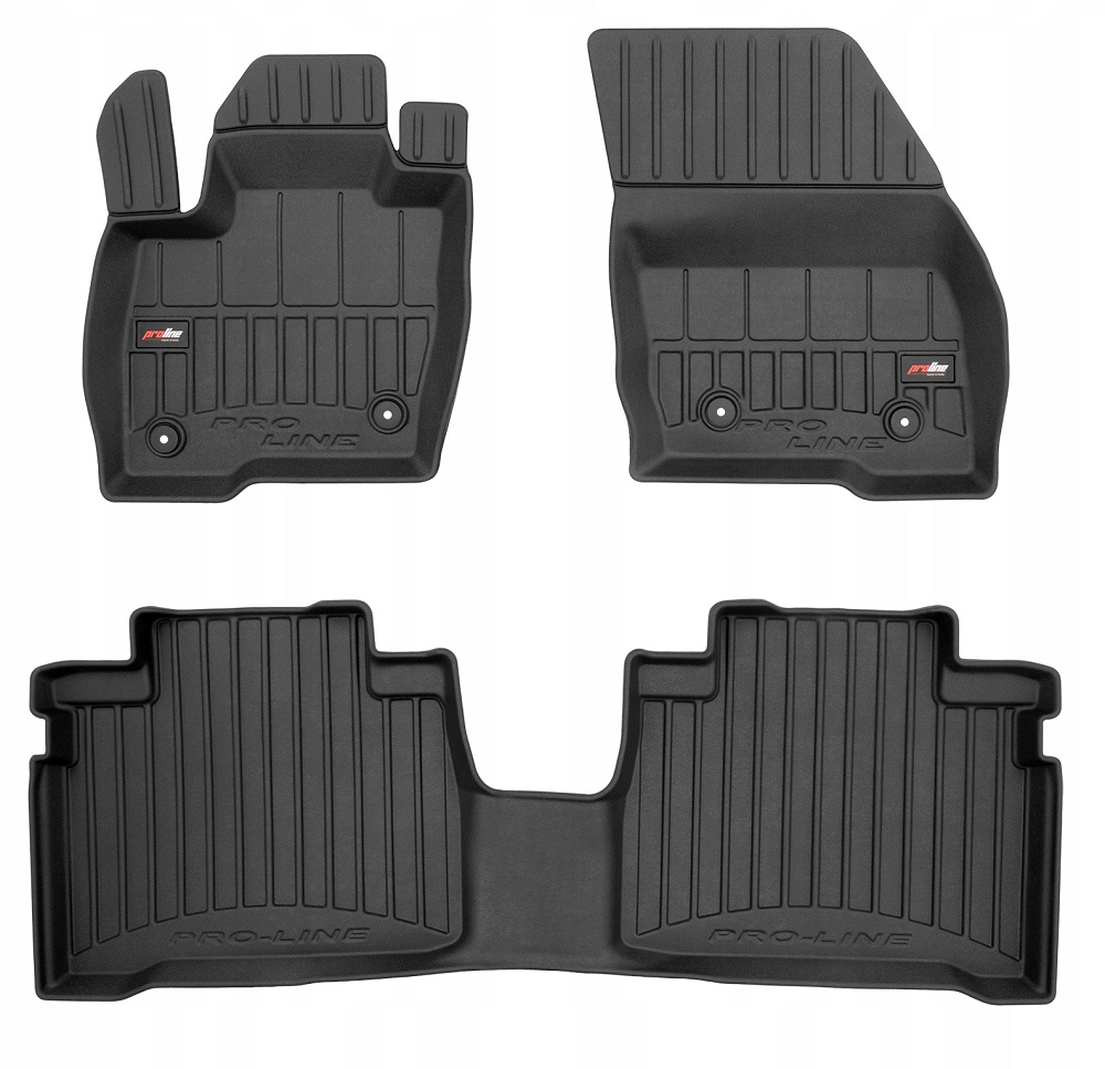 Dywaniki Gumowe Ford S-max Mk2 2014-2023 Korytka 3D