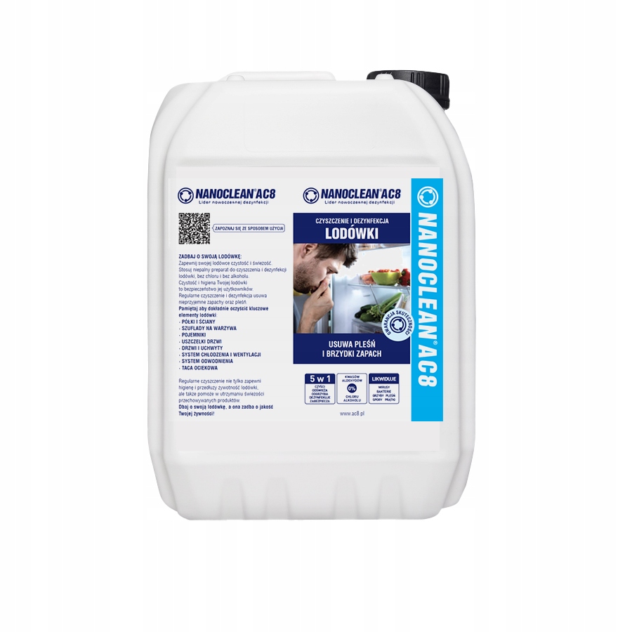 Levně NanoClean čisticí a dezinfekční přípravek na ledničku 5 l