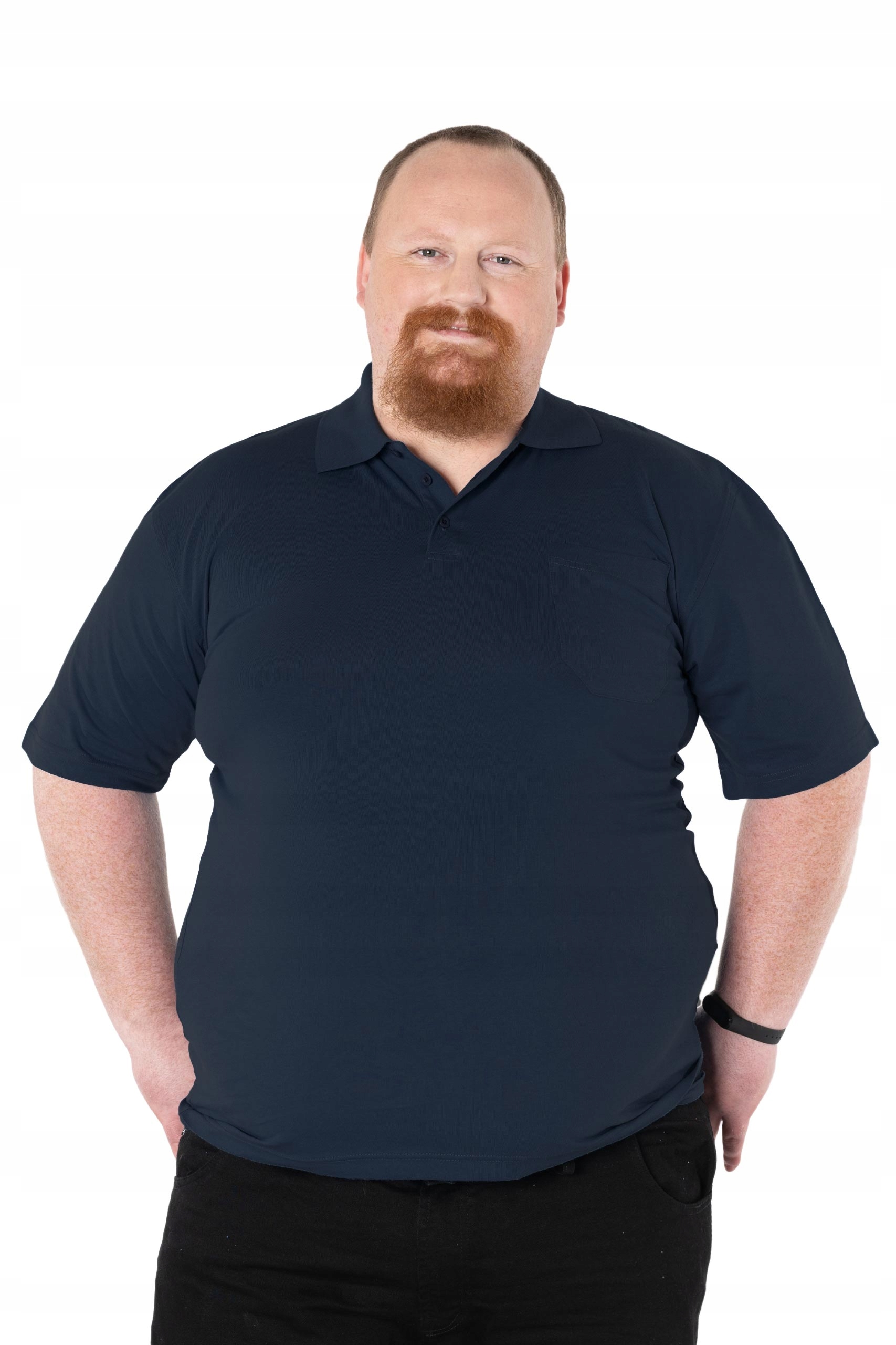 

Duża Koszulka Polo Polówka Męska Bawełna 716-8 4XL