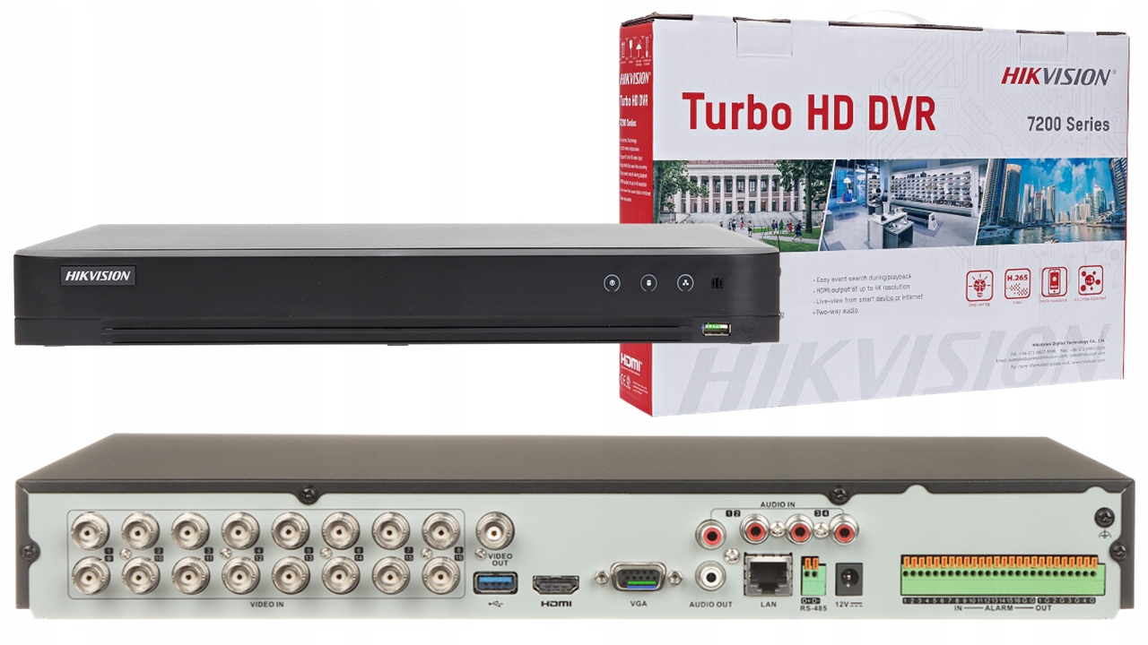 Rejestrator 5w1 Hikvision iDS-7216HUHI-M2/S (e) 16CH+16IP