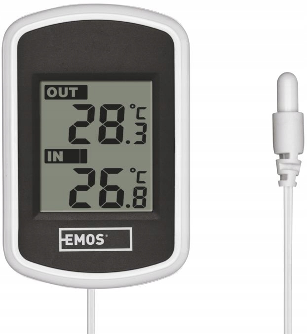 Termometr 0°C do +60°C, sonda -40°C do +60°C, Emos, E0041 EAN (GTIN) 8592920010754