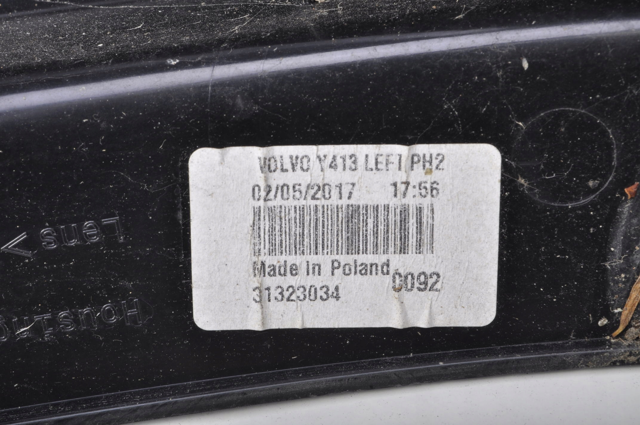 Фонарь задний левый