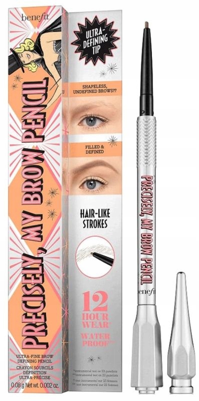 Benefit Precisely Kredka Do Brwi 6 Cool Soft Black