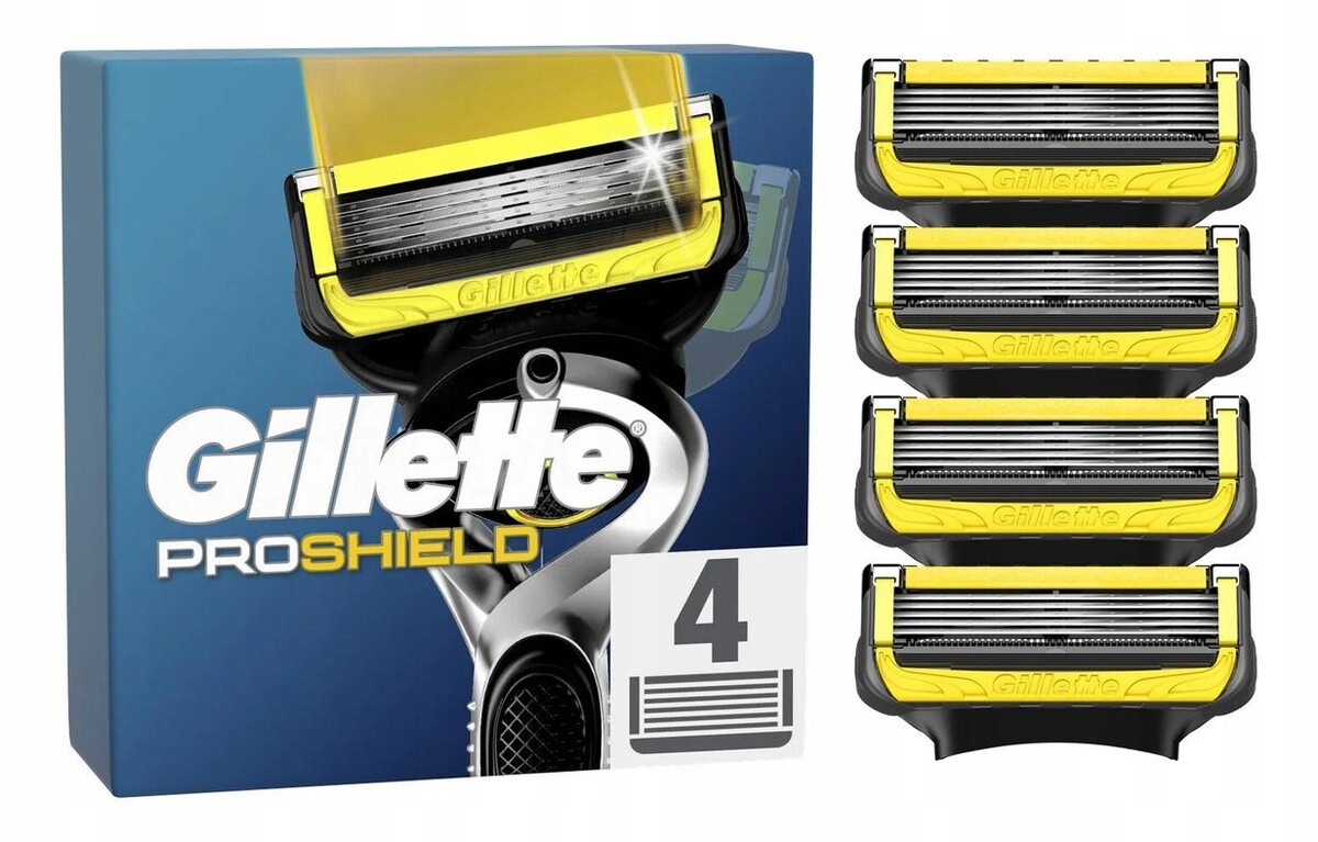 Gillette Proshield wymienne ostrza do maszynki do golenia 4szt