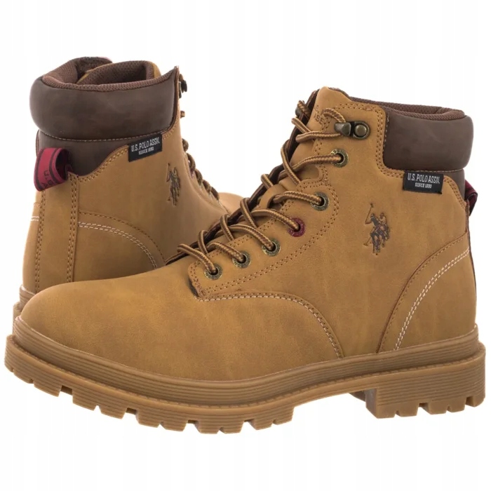 Pánské zimní boty Trapery U.s. Polo Assn. Berlin001 Hnědé