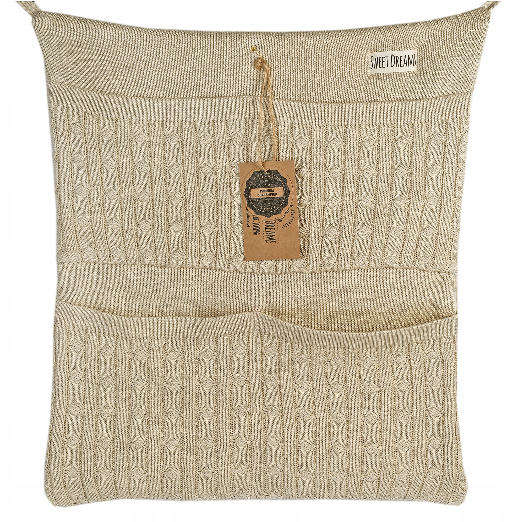 

Mikos organizer przybornik na łóżeczko 1025 beżowy