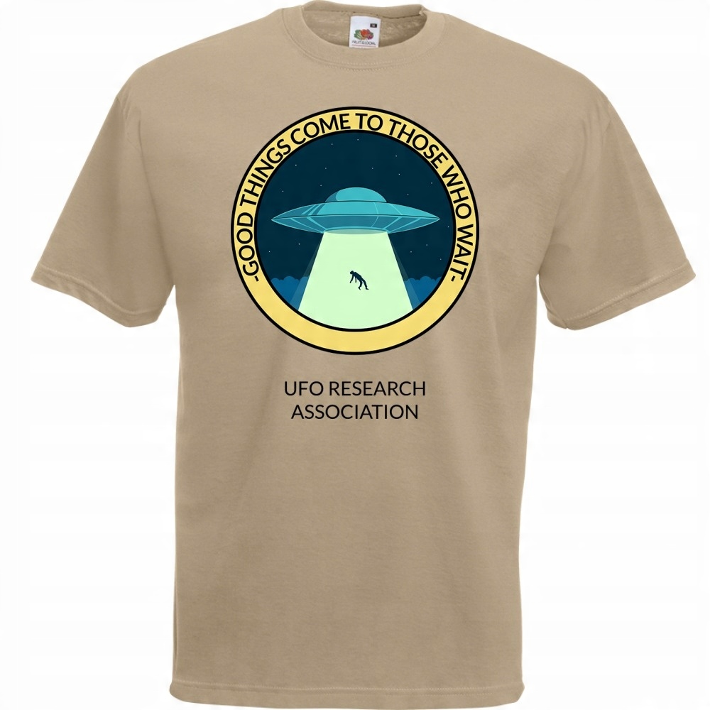

Koszulka world ufo day kosmici XL khaki