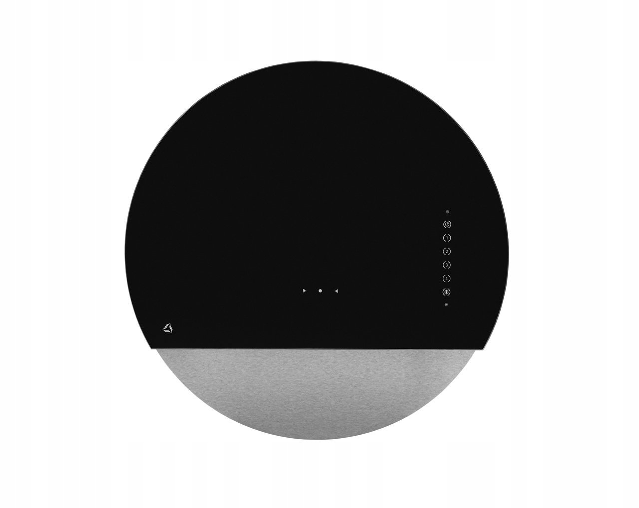 Ciarko Design Okap Przyścienny Eclipse Black/Rose Gold CDP6001CR