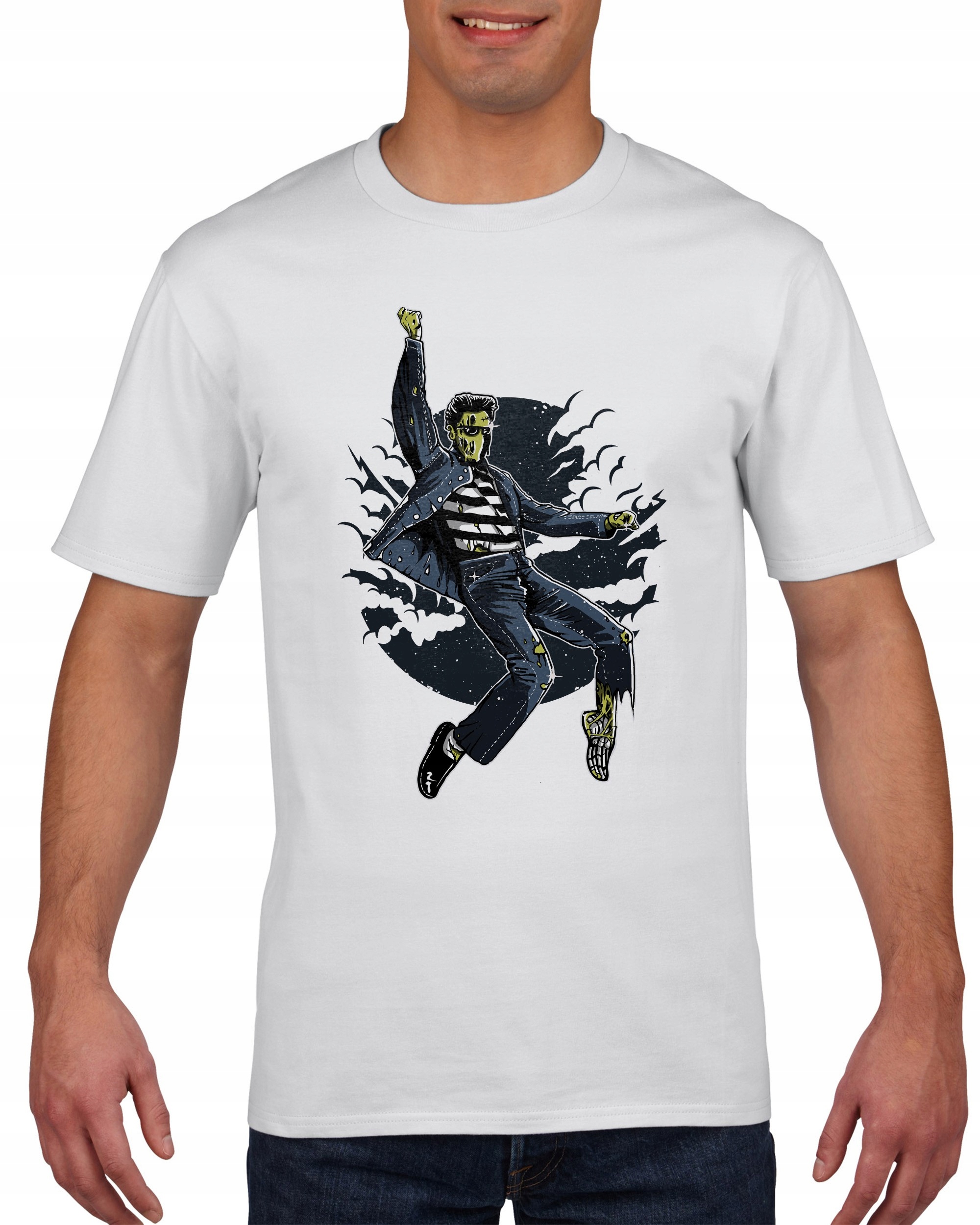 

Koszulka męska Zombie Elvis XL