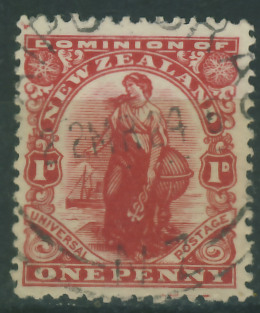 New Zealand Dominion 1 d. - Britania