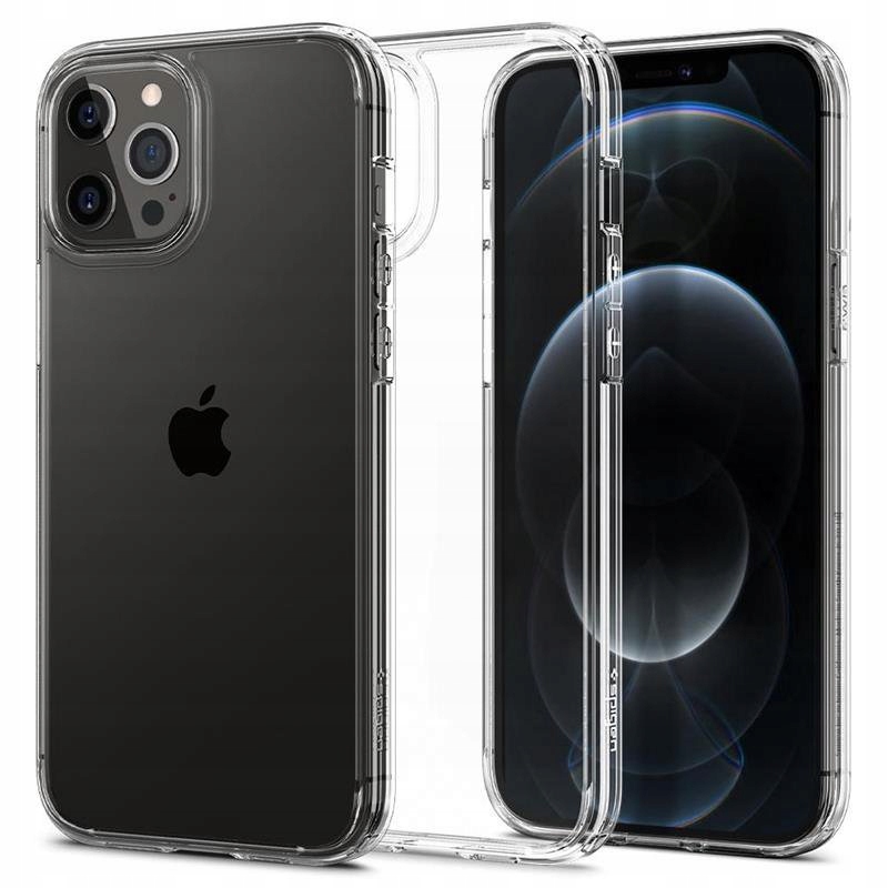 Spigen Etui do iPhone 12 iPhone 12 Pro (Przezroczysty)