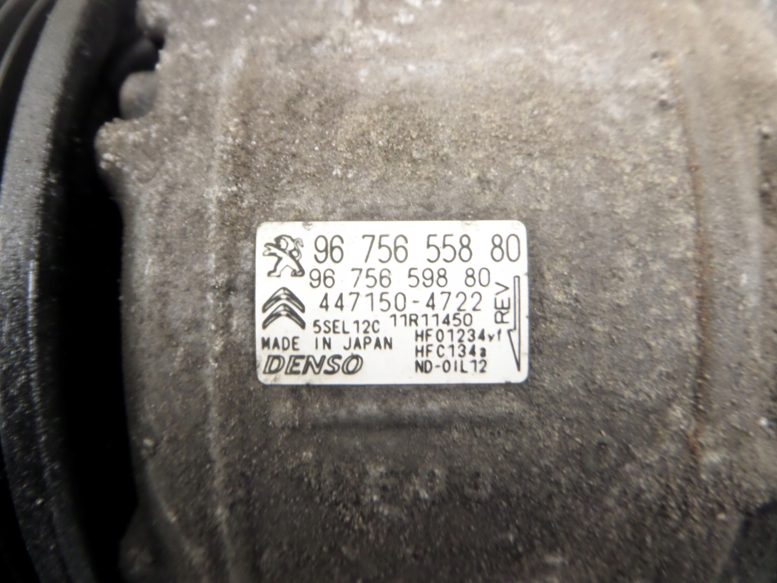 klimakompressor CITROEN PEUGEOT 9675655880 9675659880