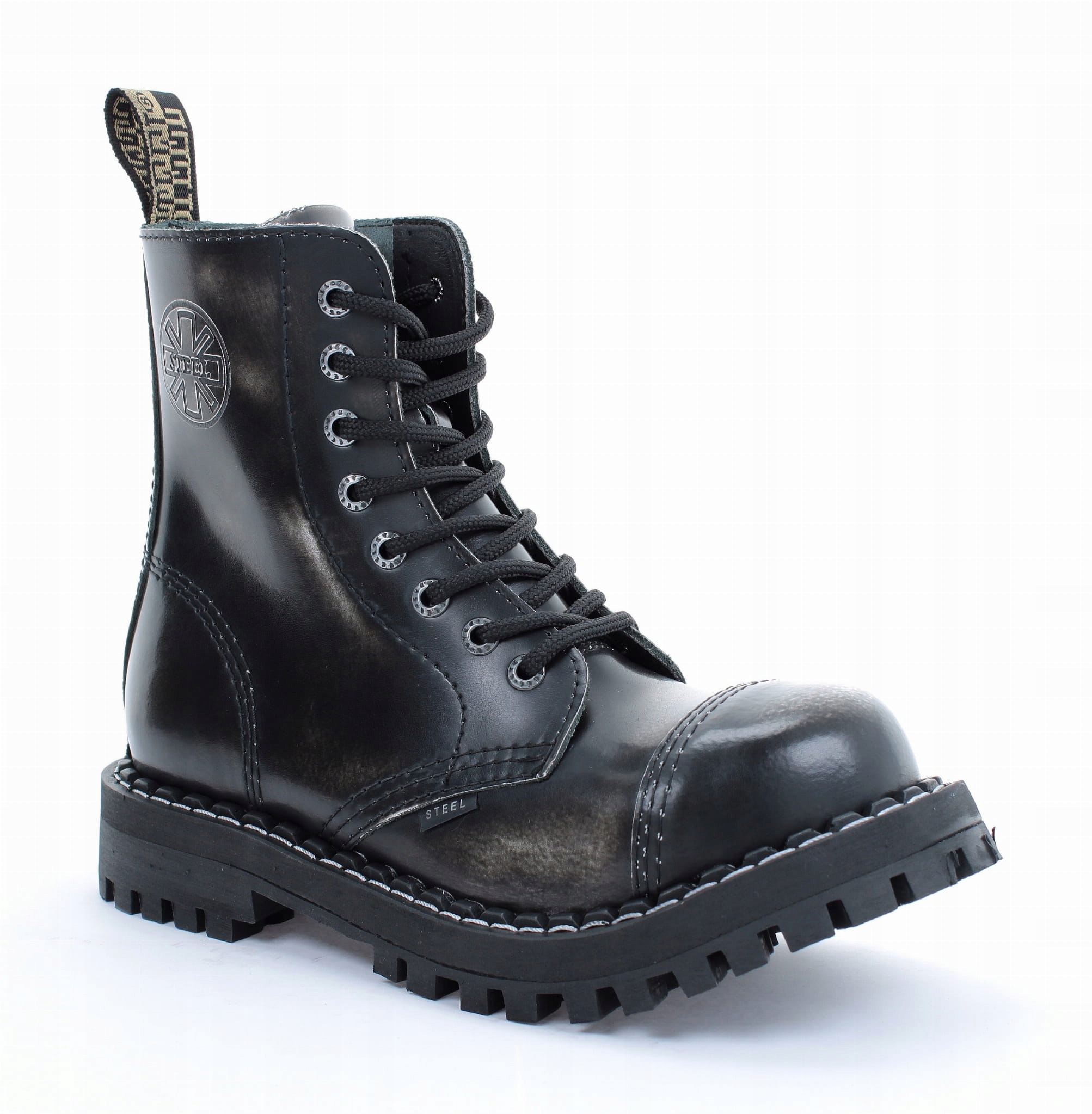 

Glany Steel Biały/czarny 8-DZIUR 113/O/WHT/B 37