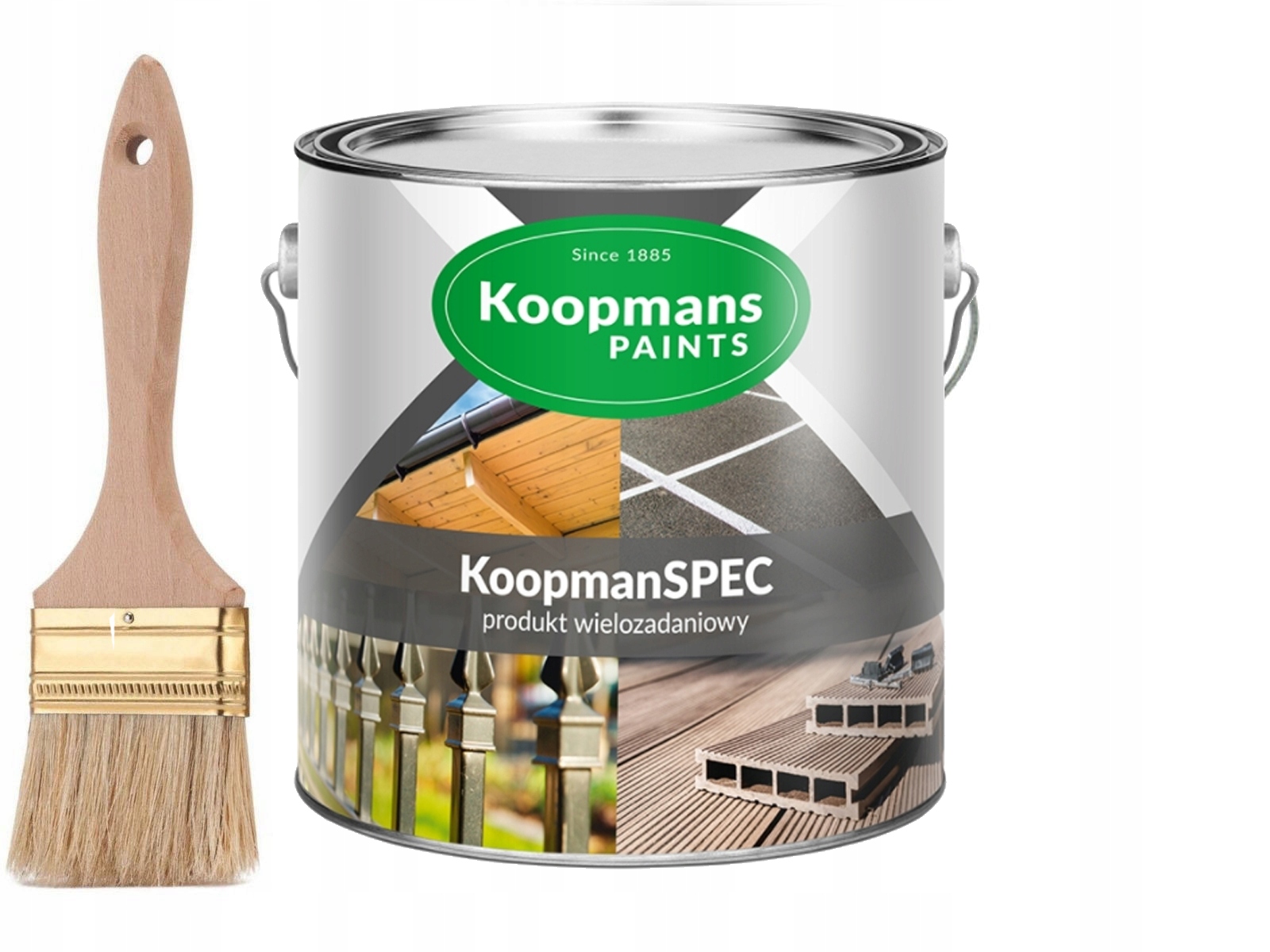 

Koopmans Farba Drewna Metali Betonu Biały 250ml