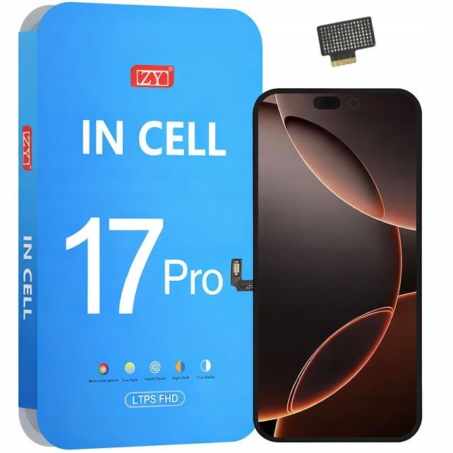 LCD Displej Pro Iphone 17 Pro Incell Zy IC Těsnění Obrazovky