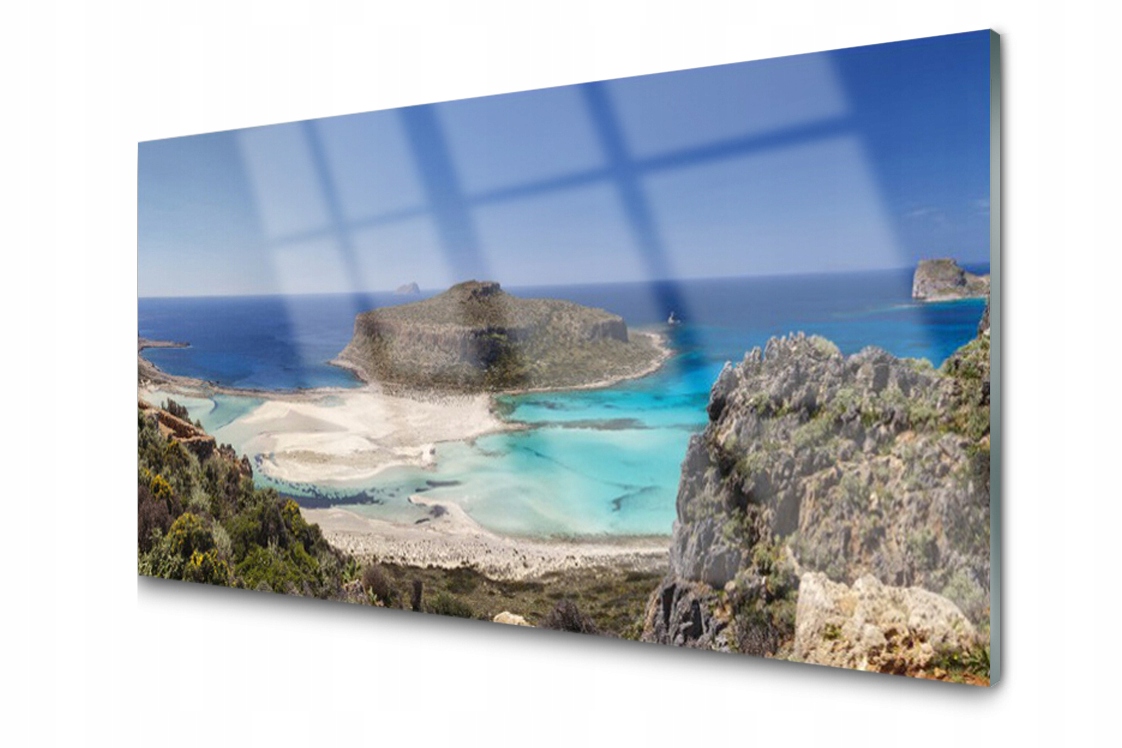 

Panel szklany Płytka Wyspa Morze Plaża 120x60