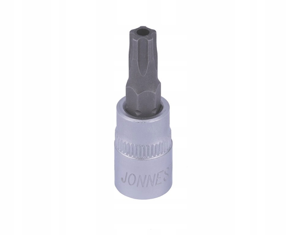 Jonnesway Bit Torx 5-kątny z otworem TS27 z nasadką 1/4" S08H2TS27
