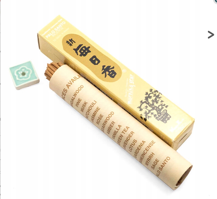 

Kadzidełka japońskie Morning Star Palo Santo 50szt