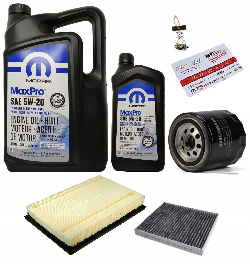 MOPAR 5W20 + FILTRY RAM 1500 4,7 11--13