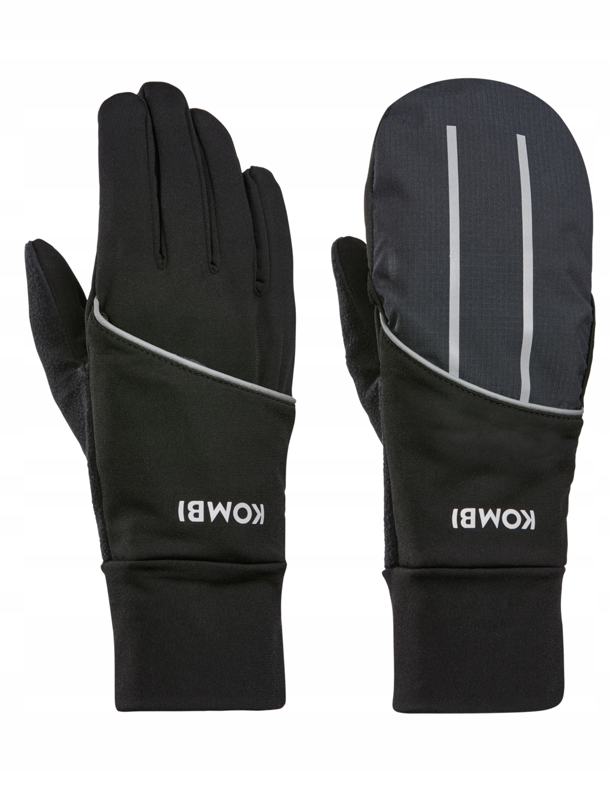 Pánské rukavice Kombi Run Up Černá L-XL