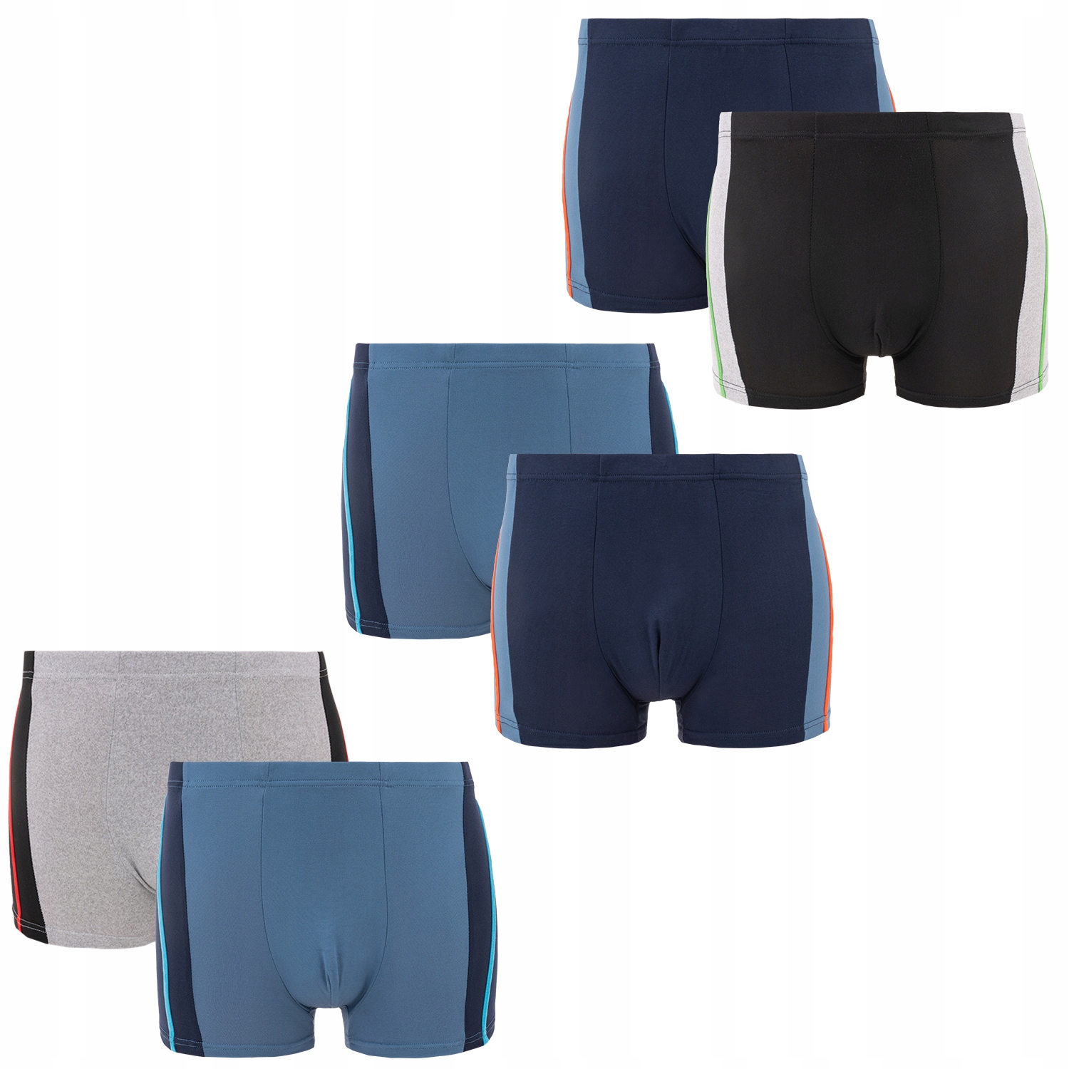 

6x Bokserki Bambusowe Majtki Męskie Rozmiar XXL