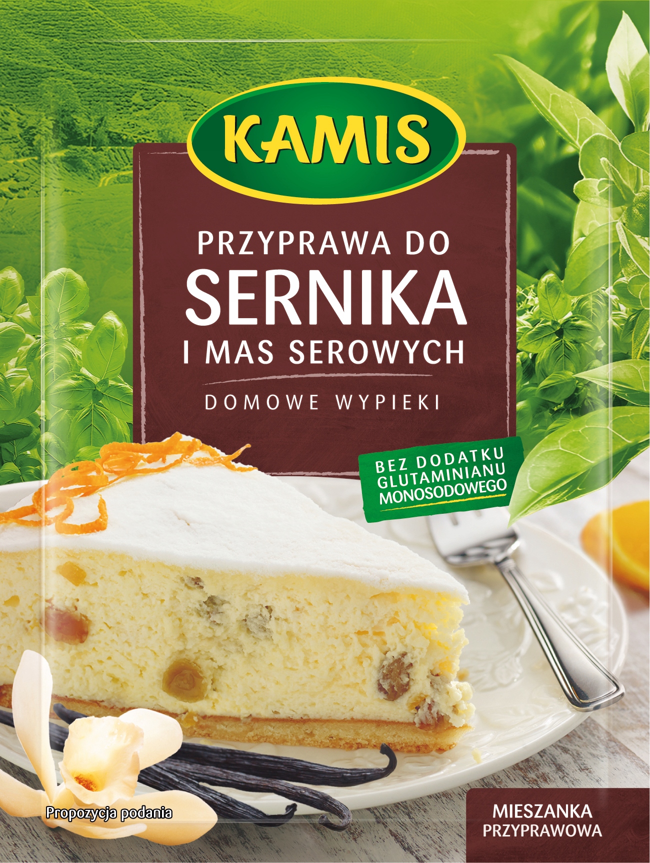 KAMIS Przyprawa do sernika i mas serowych 20g
