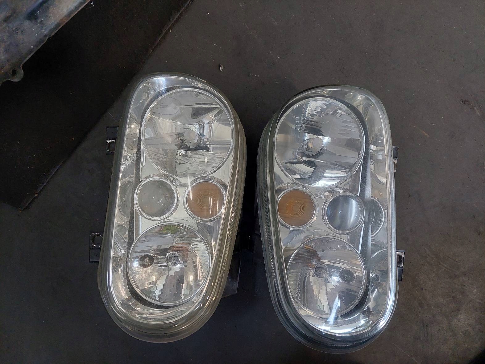 complete front VOLKSWAGEN GOLF IV L041 bonnet bumper lights