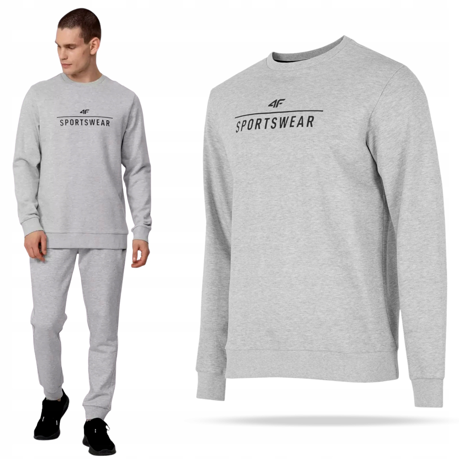 

Bluza Męska 4F Wkładana Bawełniana Sportswear 3XL