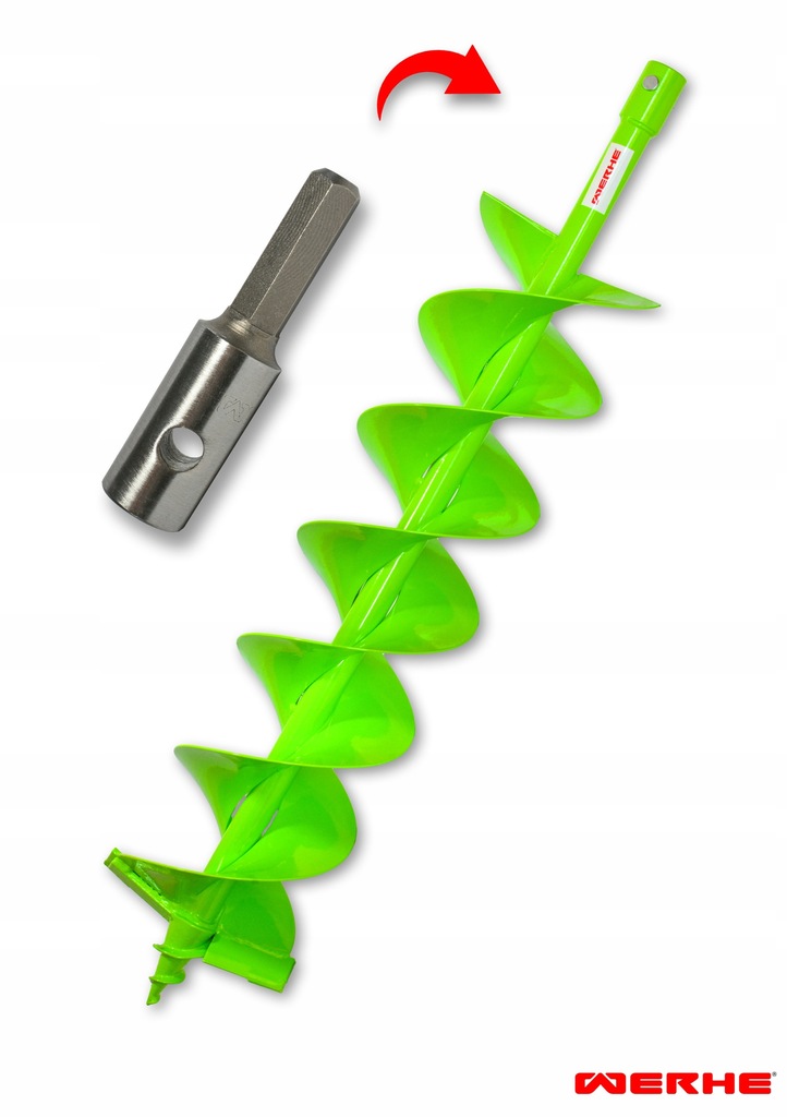 Werhe Vrták do půdy 150 mm s adaptérem Hex