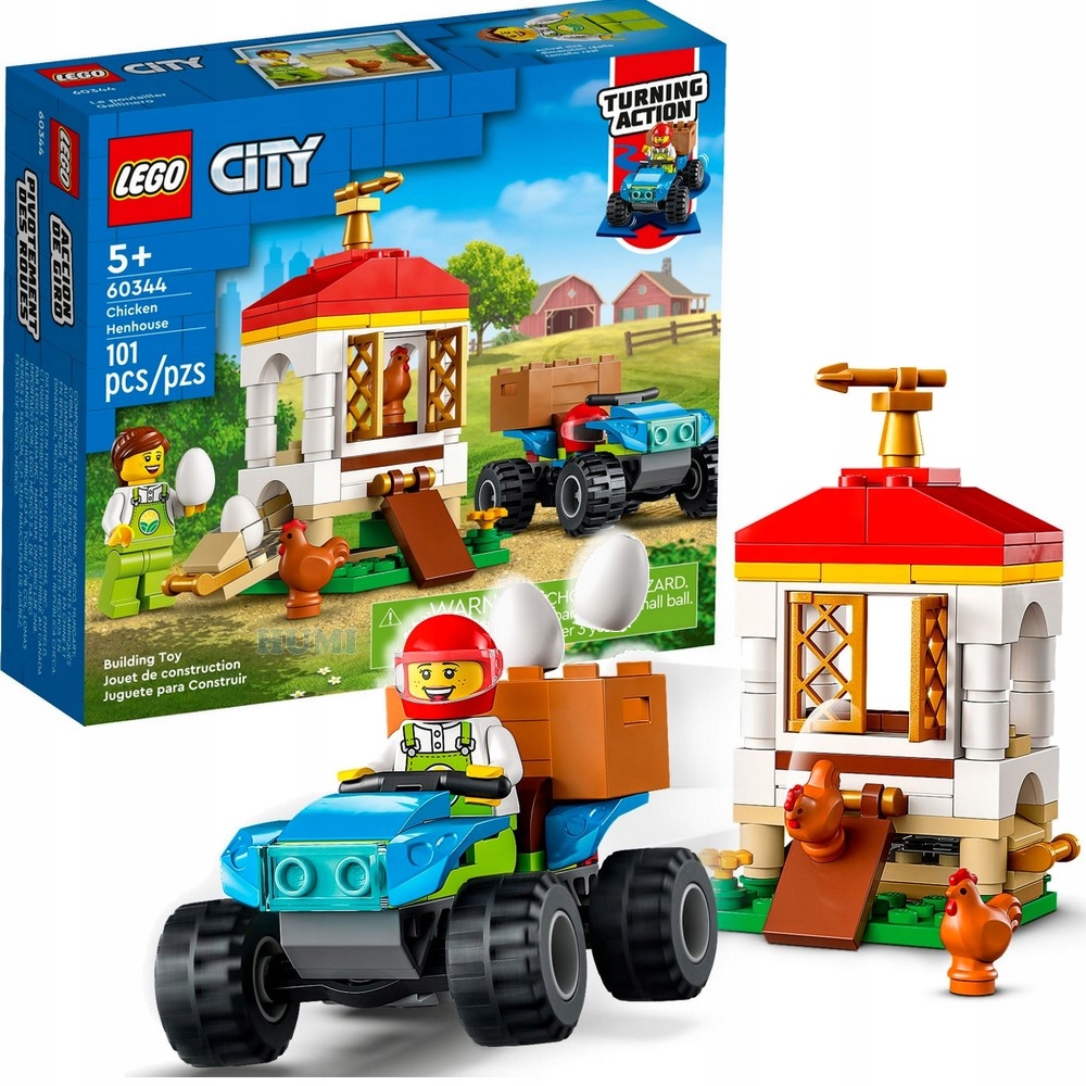 

Lego City 60344 Kurnik z kurczakami Farma