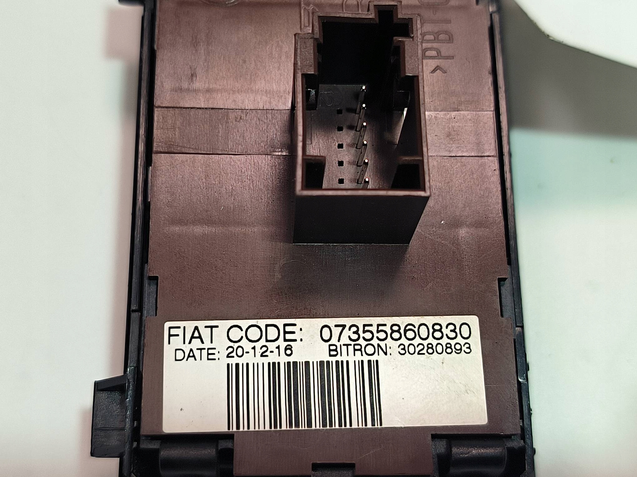 button PANEL 07355860830 PEUGEOT BOXER III