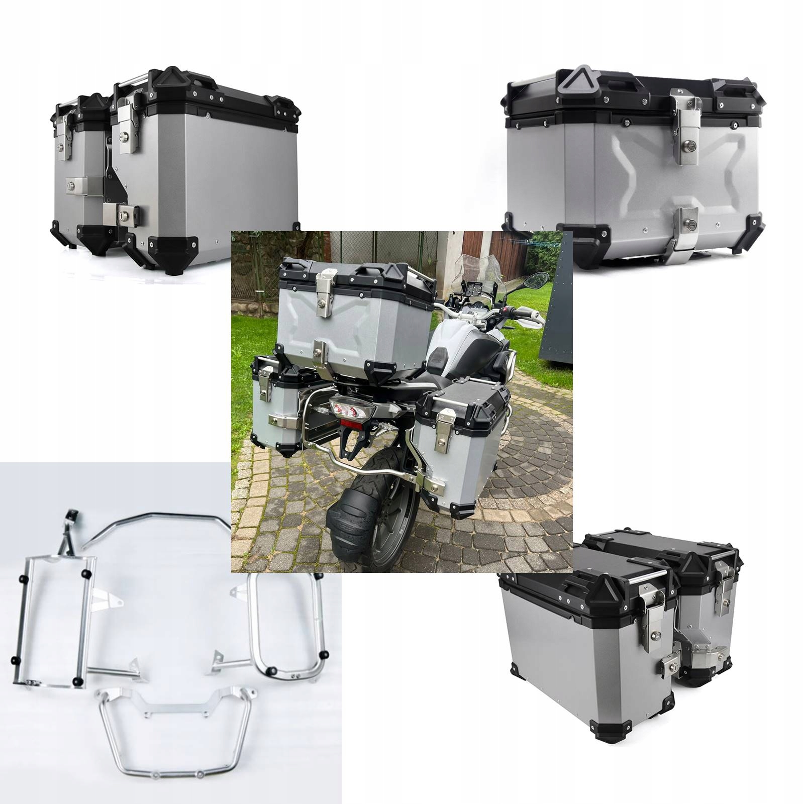 Kufry Hliníkové Rámy Bmw F 700 Gs F700GS F700 08-18