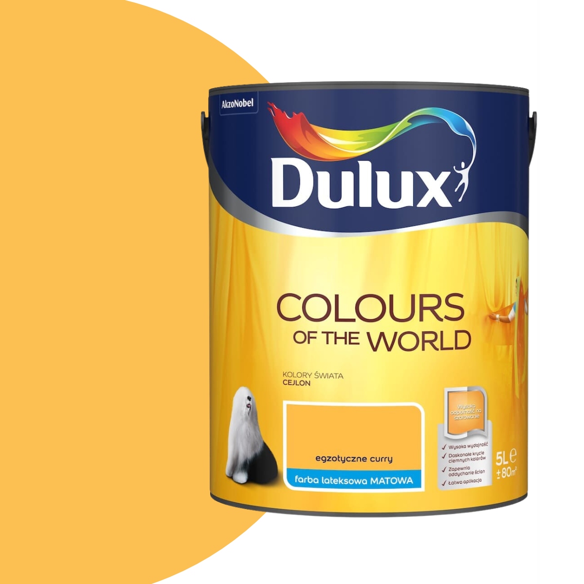 Dulux Barva Barvy světa 5L Exotické kari