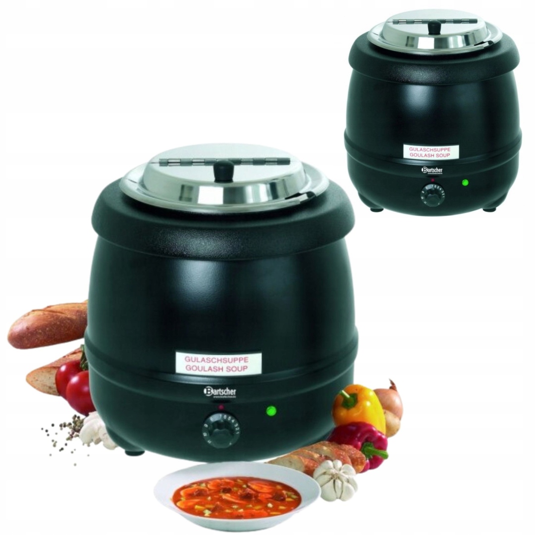 KOCIOŁEK ELEKTRYCZNY GARNEK ZUPY GULASZU 9L GASTRO