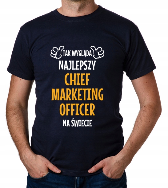 

koszulka Najlepszy Chief Marketing Officer prezent
