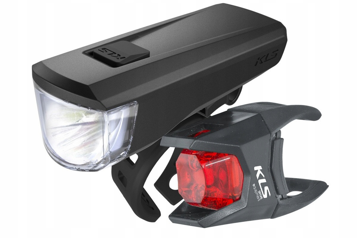 LAMPA ROWEROWA KELLYS NOBLE 2019 ZESTAW PRZÓD I TYŁ Stan opakowania oryginalne