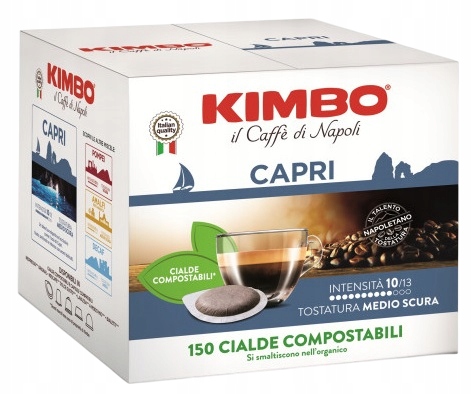 Káva v sáčcích Kimbo Capri Ese 44 mm 7.3 g x 150 ks