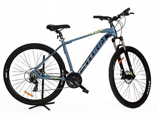 Rower Storm Shark 29 1.0 Man popiel/czarny/żółty 19